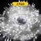 120 LED Dramatic Clear Cable String Lights — Multifunction, Plug-in, 38ft